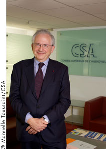 Olivier Schrameck, président du CSA